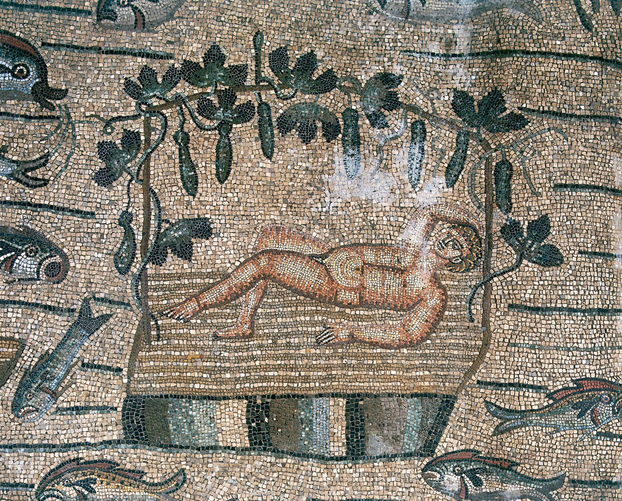 Peygamber Jonah dinleniyor, özellikle Aquileia, Udine