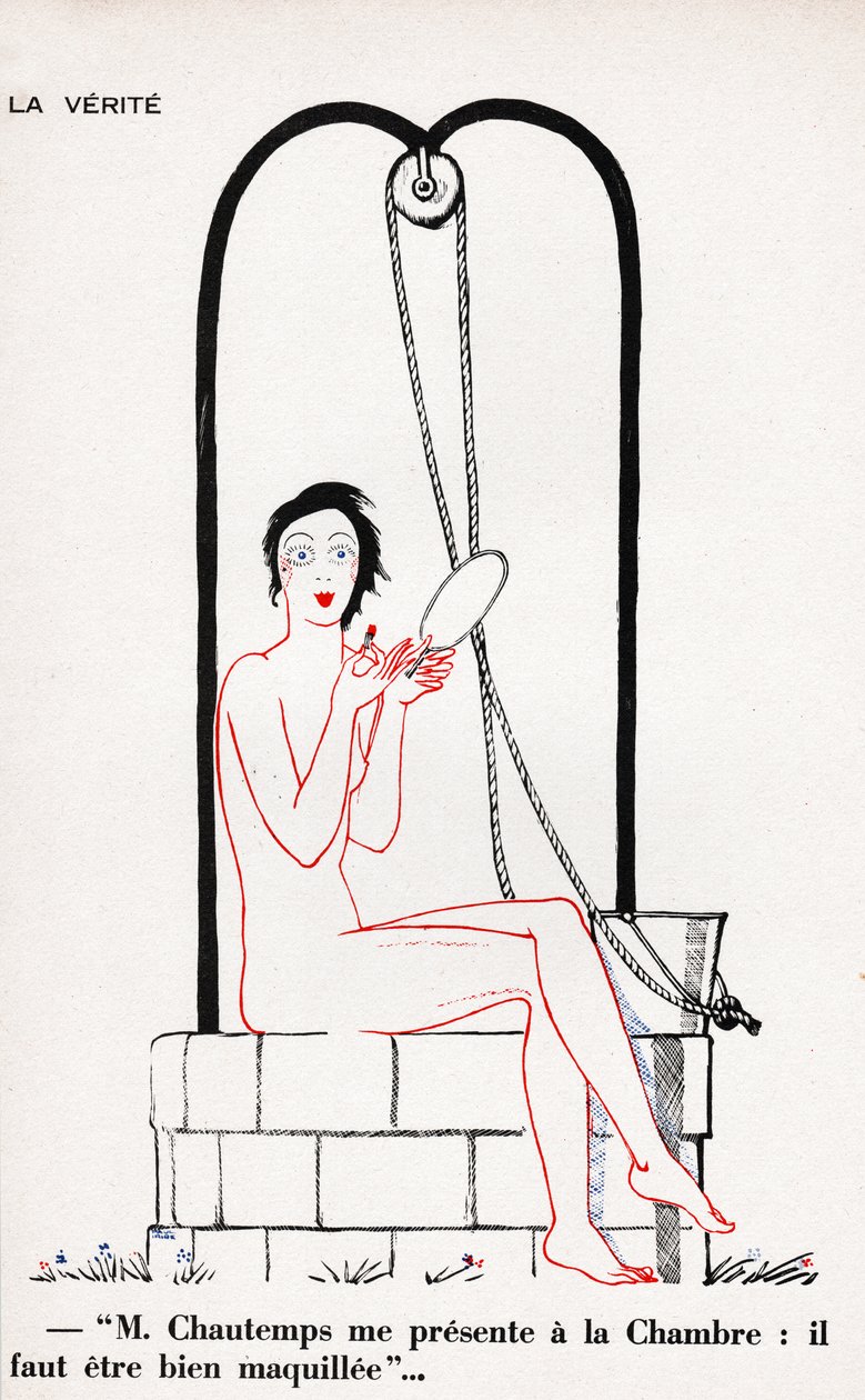 Puits de la Verite. Kuyusundan çıkan gerçek. by Unknown