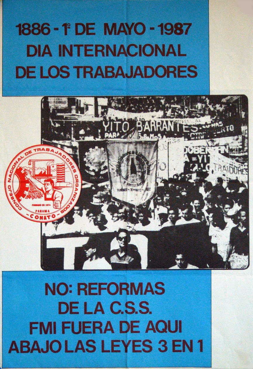 1 Mayıs için İspanyol afişi by Unknown