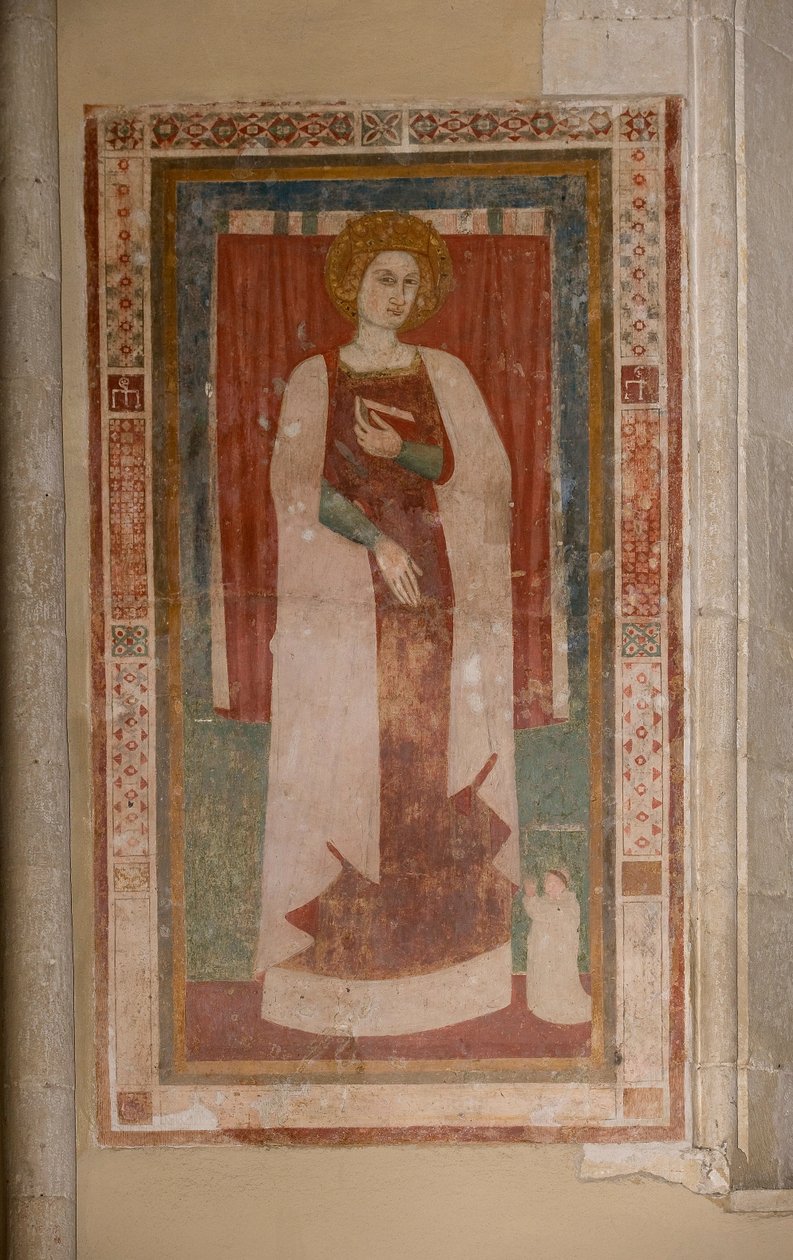 St. Maria Arabona Kilisesi, Monopello, Abruzzo, İtalya by Unknown