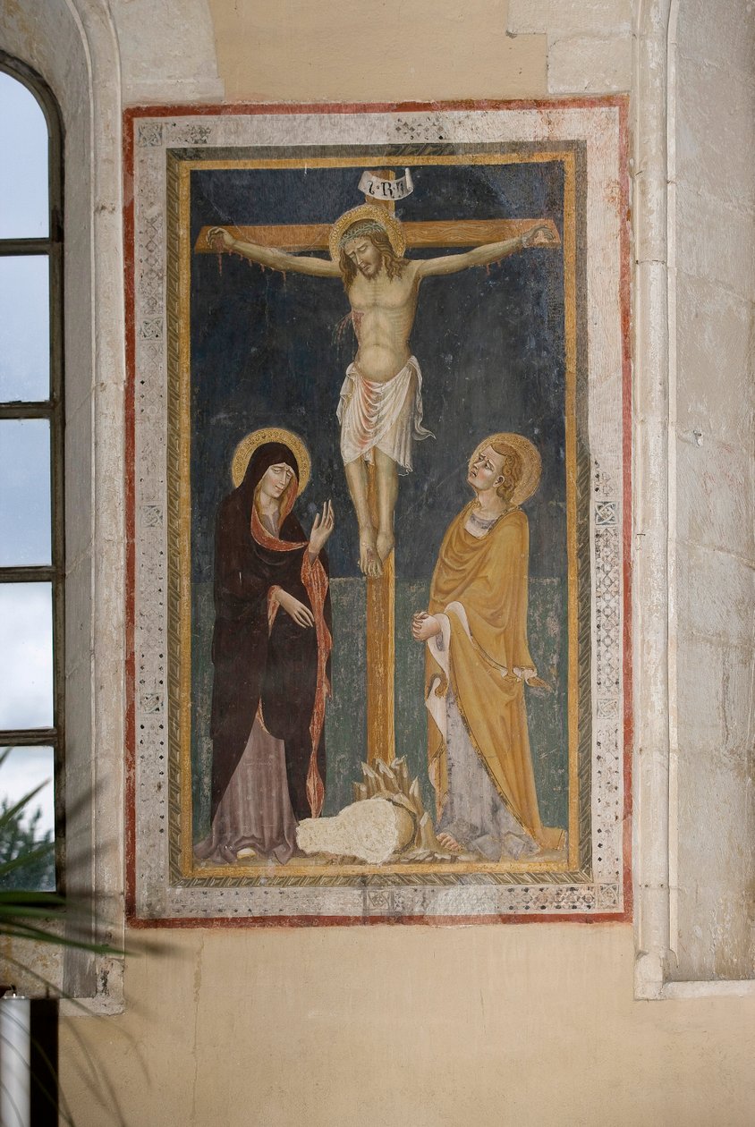 St. Maria Arabona Kilisesi, Monopello, Abruzzo, İtalya by Unknown