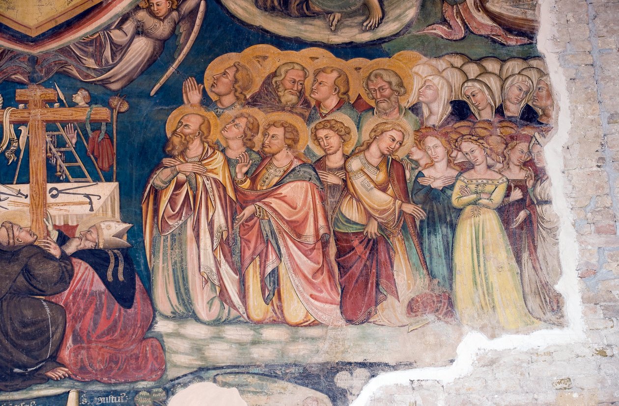 Piyano kilisesindeki St. Maria, Loreto Aprutino, Abruzzo, İtalya, by Unknown