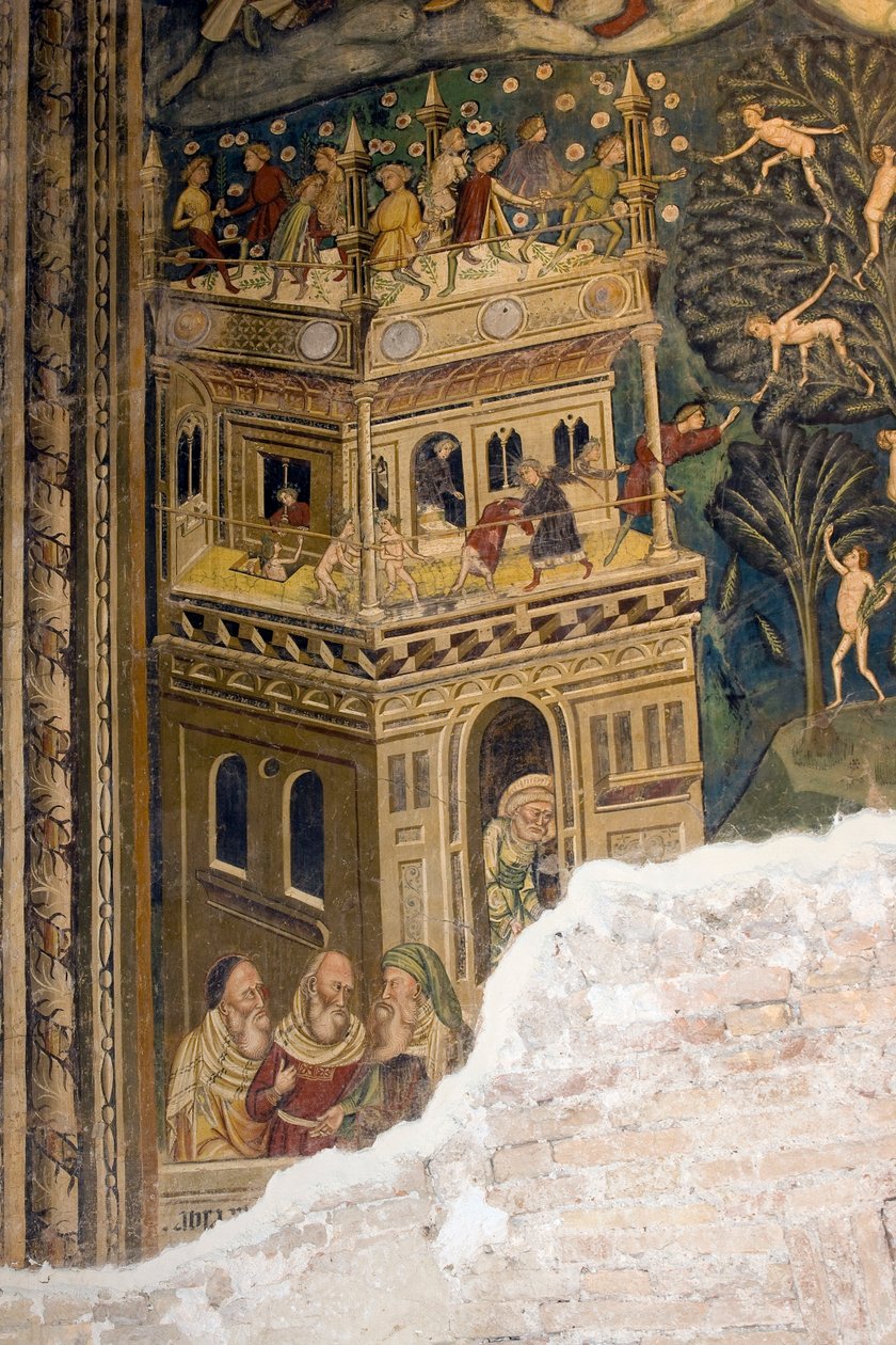 Piyano kilisesindeki St. Maria, Loreto Aprutino, Abruzzo, İtalya, by Unknown