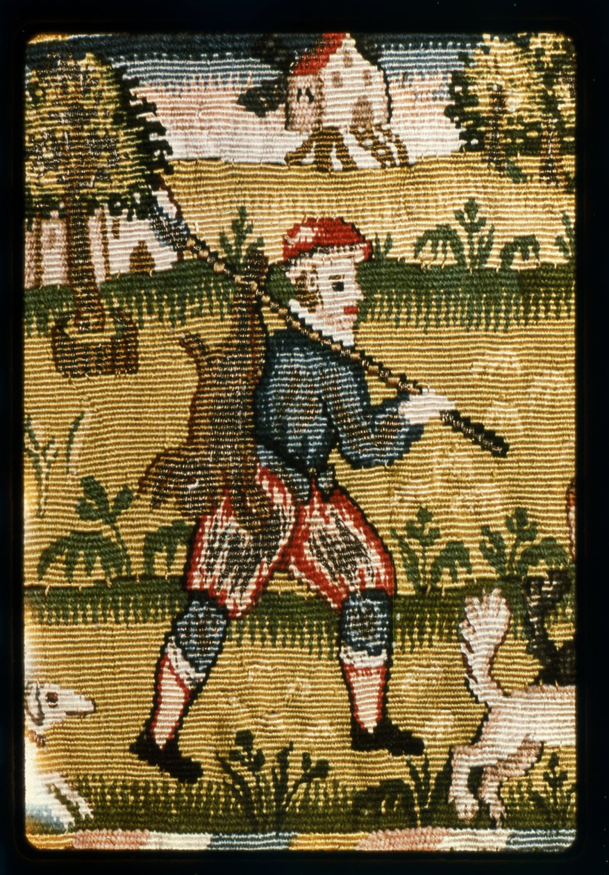 Av sahnelerini gösteren goblen saçak, İngilizce, Sheldon, 17. yüzyılın başları by Unknown
