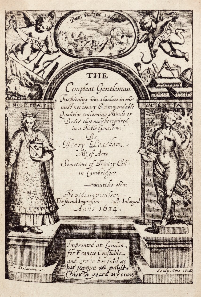 Komple Beyefendi, Henry Peacham tarafından. by Unknown