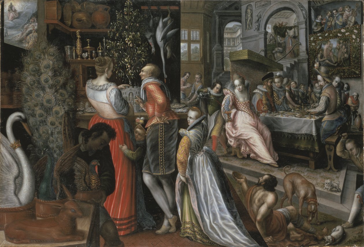 Zengin adam ve Lazarus by Unknown