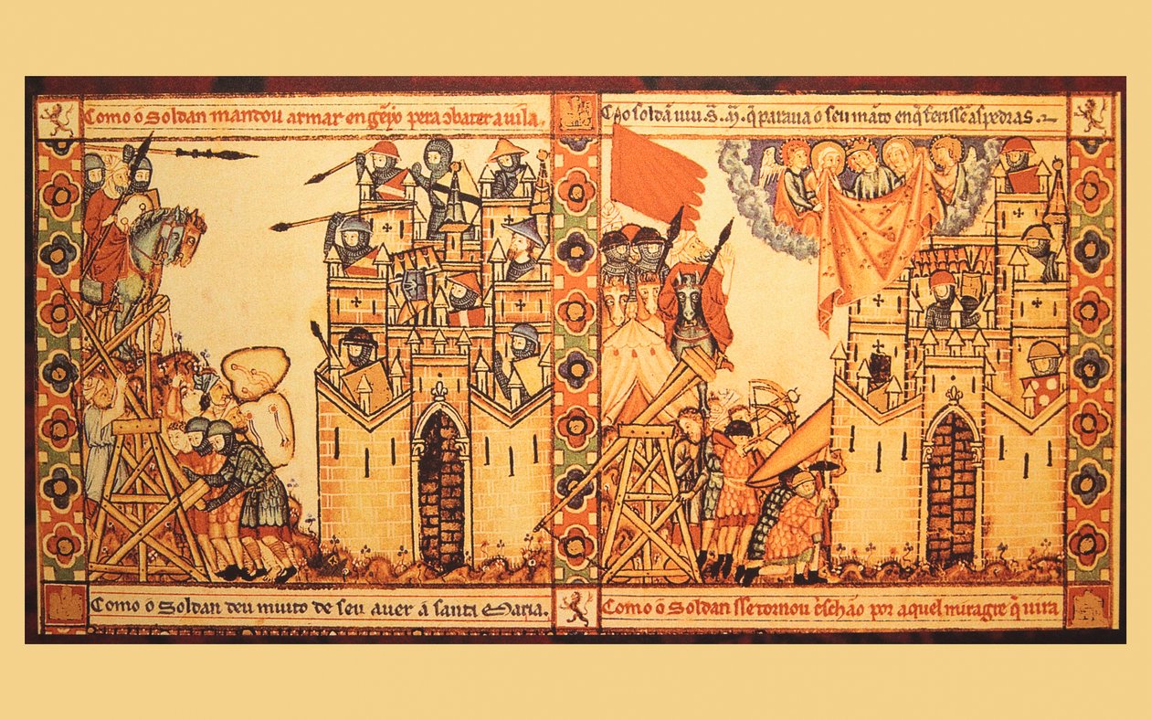 13. yüzyılda kalelerin kuşatılması ve savunmasında kullanılan silahlar by Unknown