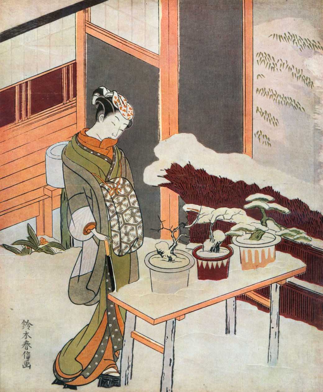 Genç Japon kadın by Unknown