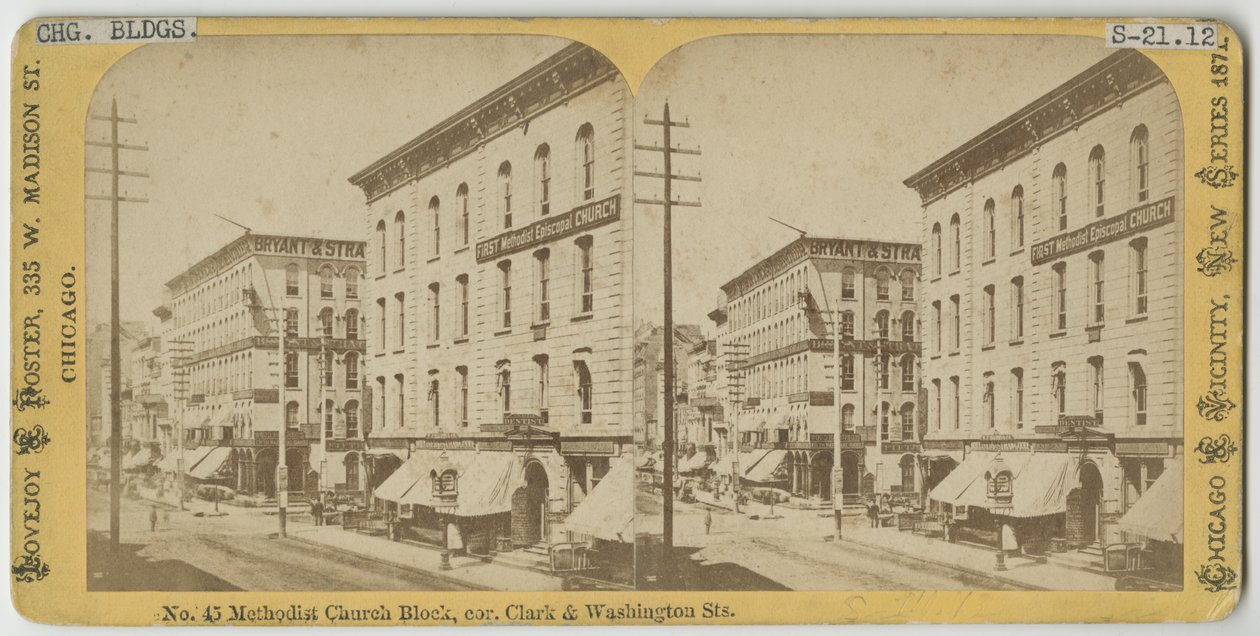 Clark ve Washington Streets