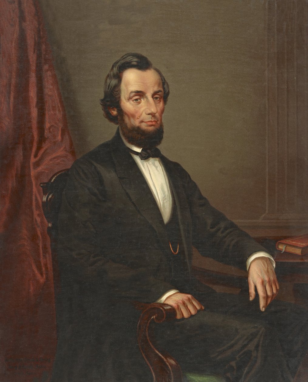 Abraham Lincoln, pub. c.1860 by American School