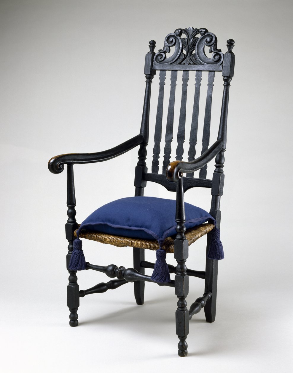 Koltuk, 1700-1730 (yumuşak akçaağaç; dişbudak ve kavak) by American School