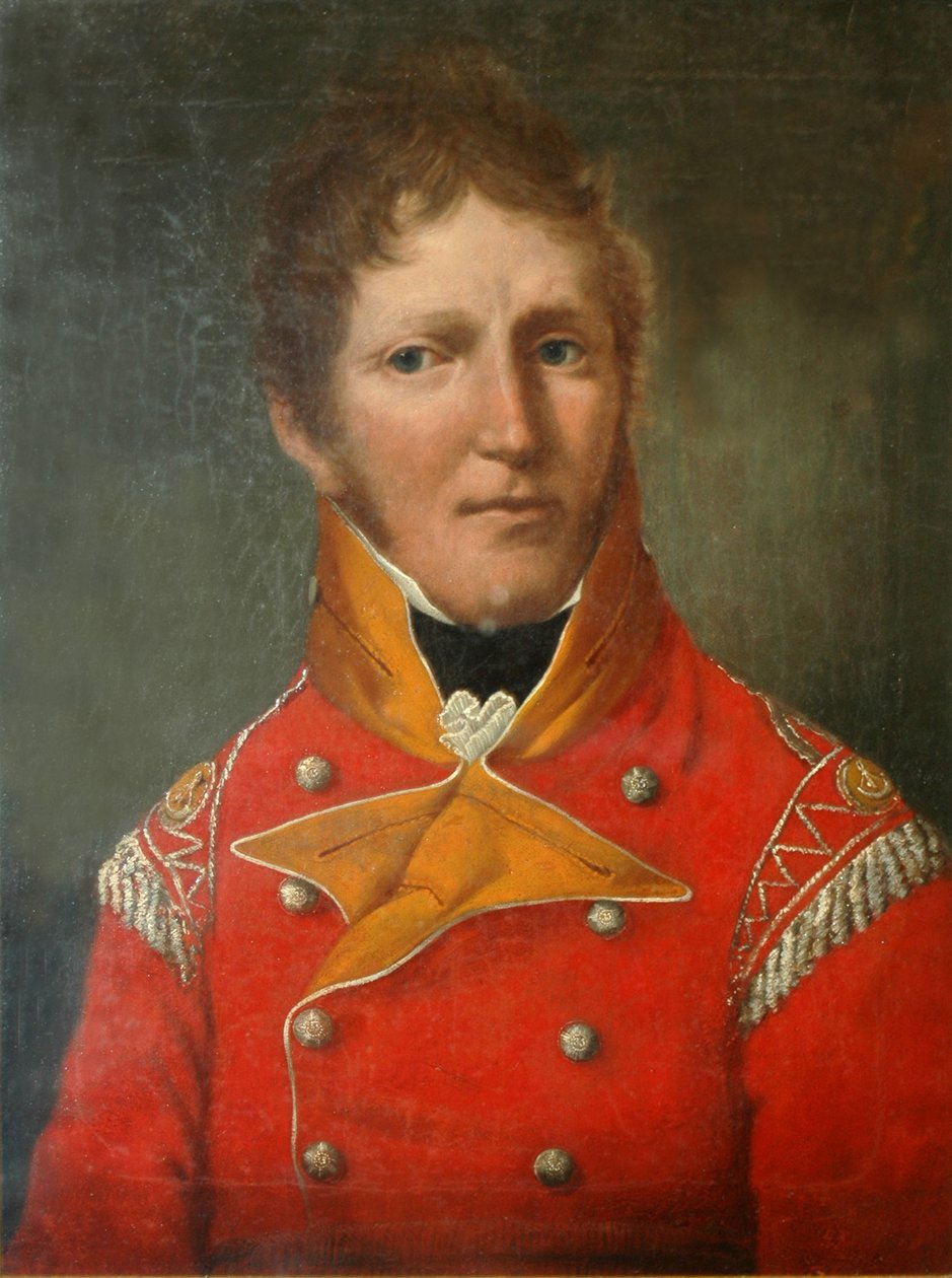 Yüzbaşı Alexander Shaw, 35. Ayak Alayı Hafif Piyade Bölüğü, c.1803 by American School