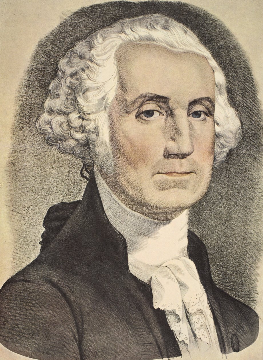 G. Washington, pub. 1865, Köri & Ives by American School