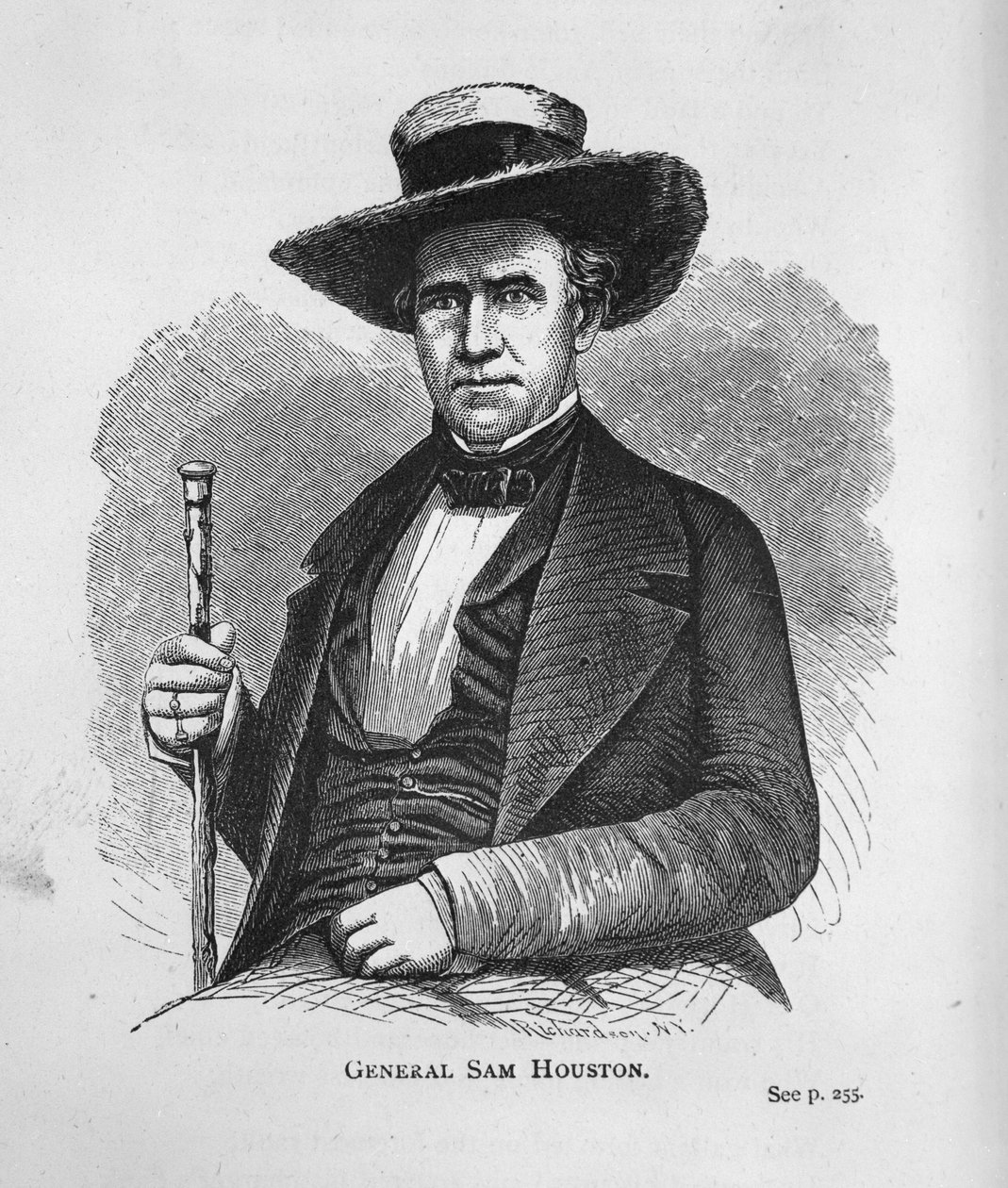 General Sam Houston, Texas History Scrapbook