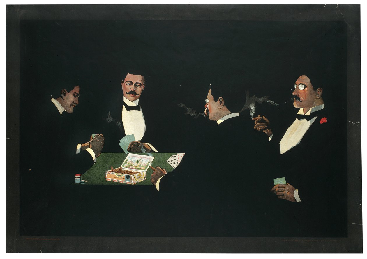 Jackson Meydanı Puroları, reklam, 1899 by American School