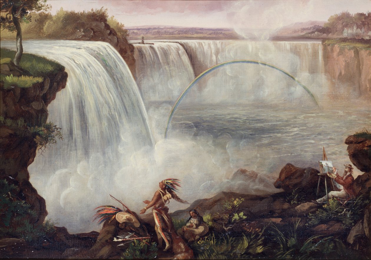 Niagara Şelalesi, 1840-50 dolayları by American School