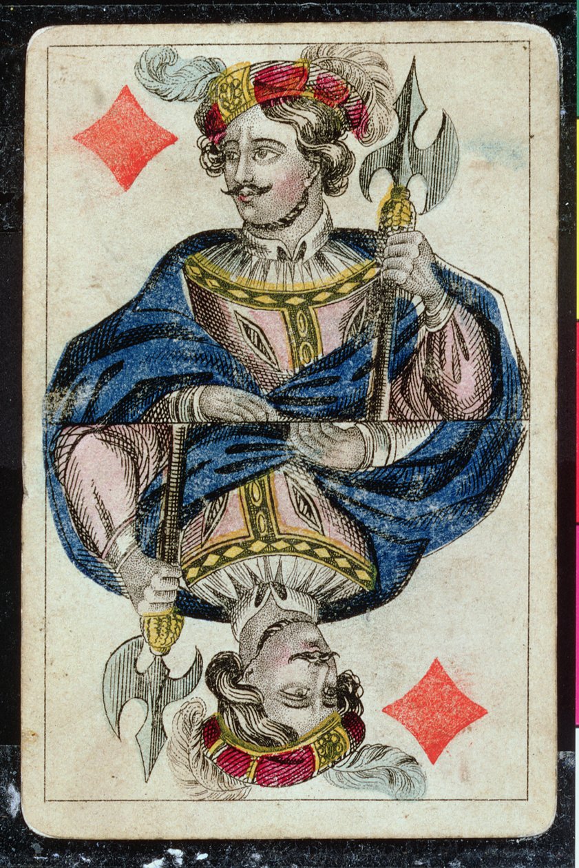 Oyun kağıdı: Jack of Diamonds by American School
