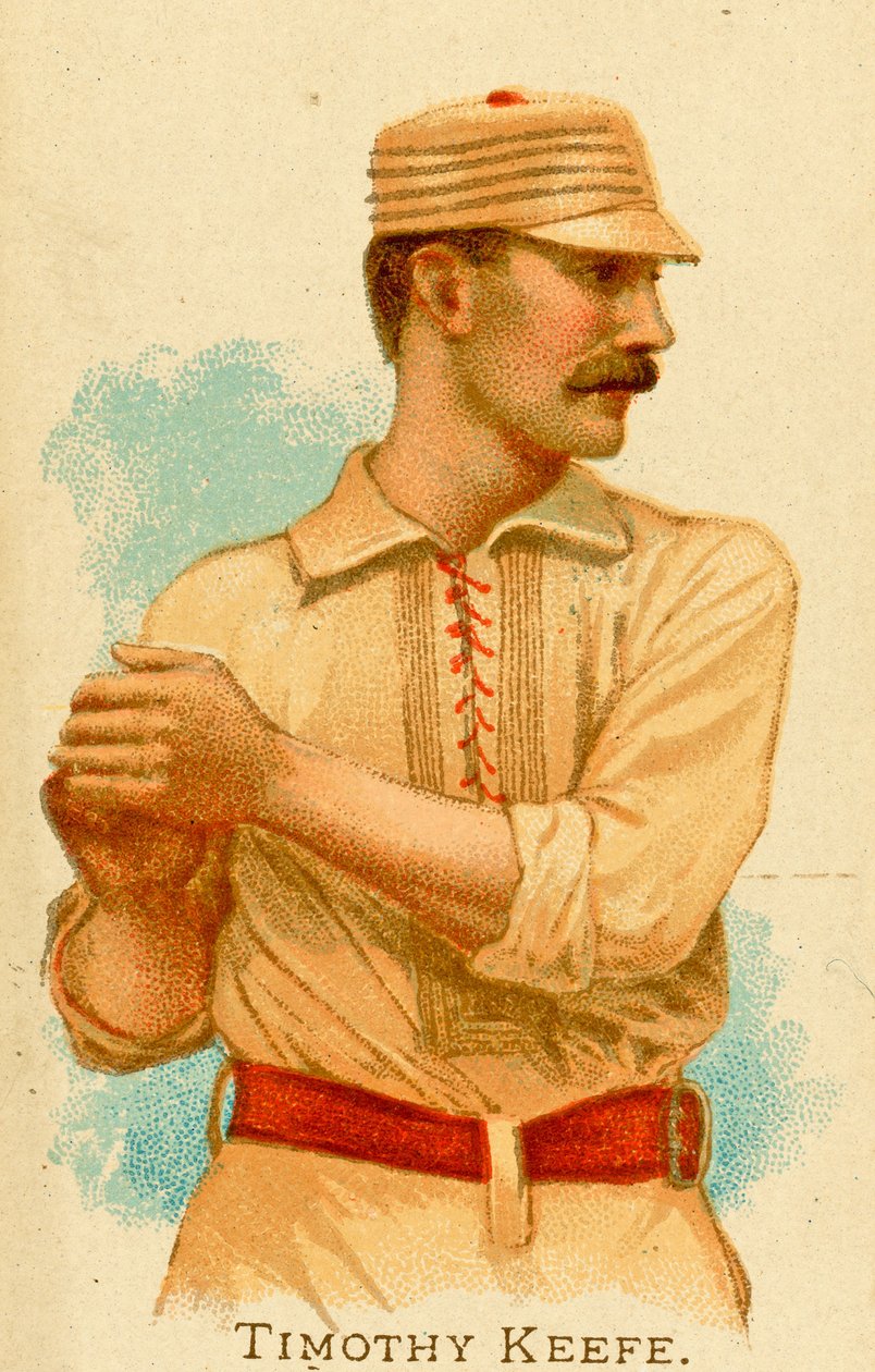 Timothy Keefe'nin Portresi, 1887 by American School