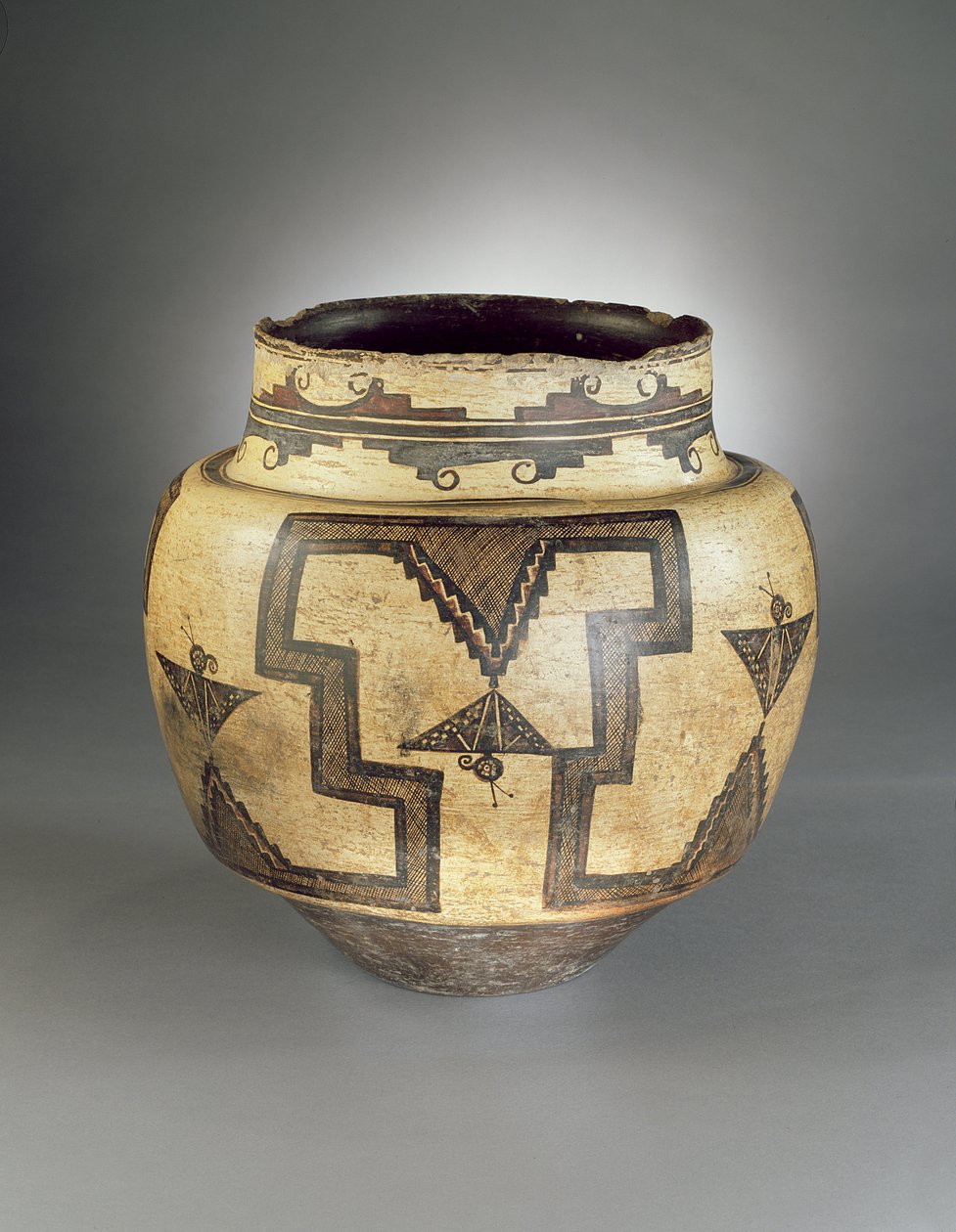 Su Kavanozu, Zuni Pueblo, New Mexico, 1825-50 (seramik) by American School