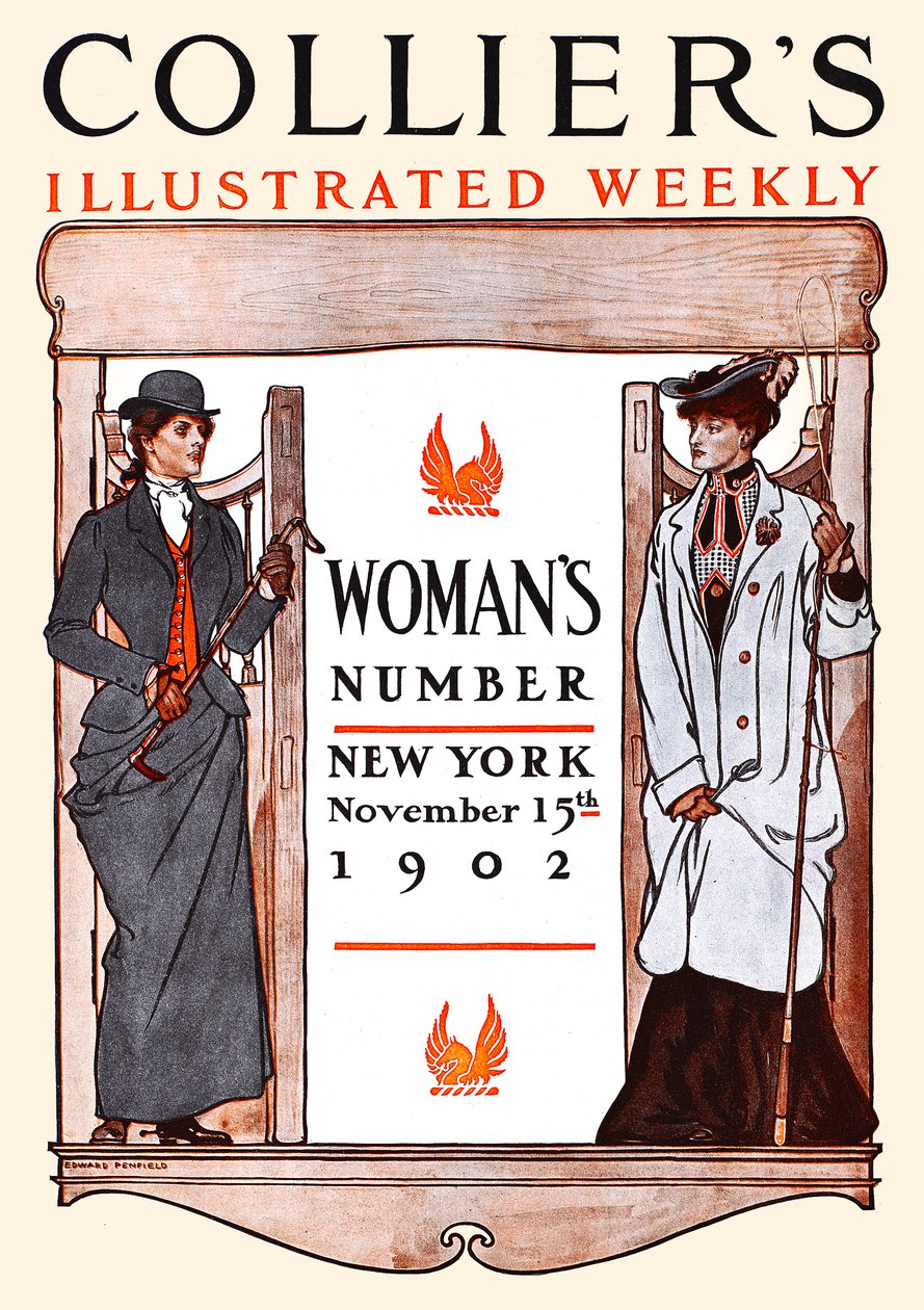 Bayan Numara New York, 1902 by American School