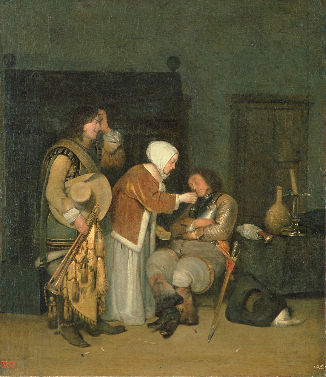 Uyuyan Askere Mektup by Dutch School