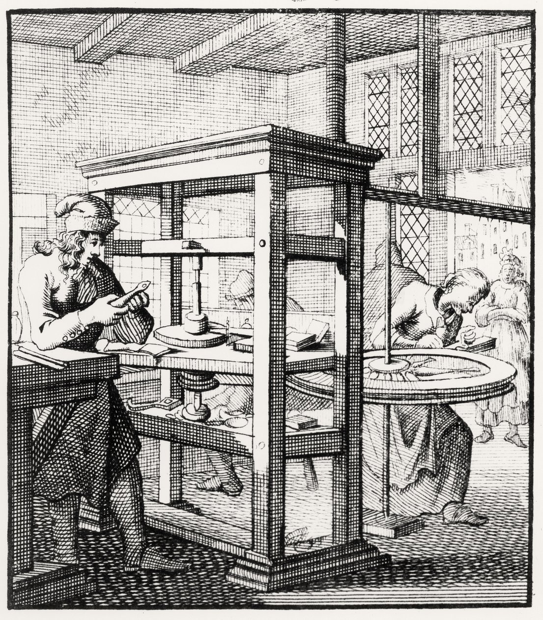 Elmas Parlatıcı, 1718 by Dutch School