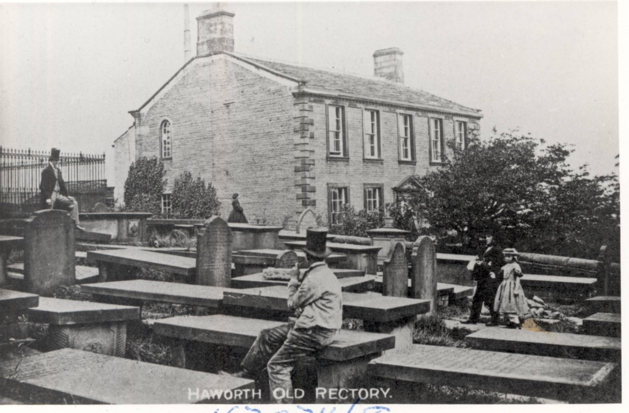 Haworth Parsonage, Wade Öncesi Uzatma c.1878 by English Photographer