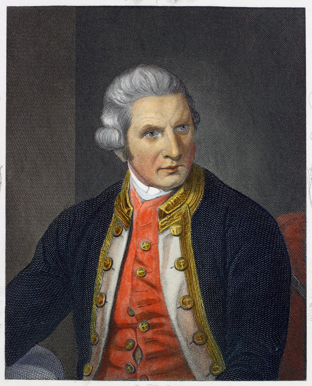 Kaptan James Cook by English School