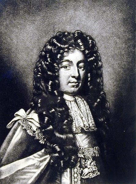 Charles Seymour (1662-1748) Somerset Dükü, Robert Dunkarton (1744-c.1817) (mezzotint) tarafından oyulmuş, İngiliz Tarihinde Şanlı Karakterlerin Portreleri