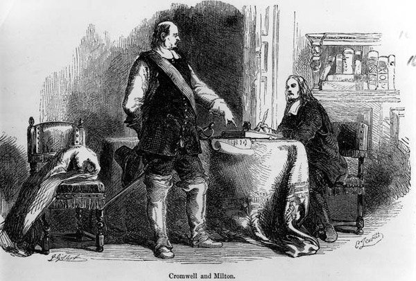 Cromwell ve Milton by English School