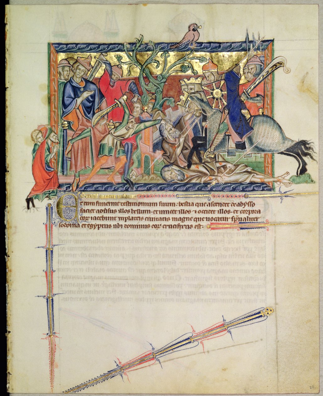 Ms L.A. 139-Lisboa fol.26 Gulbenkian Apocalypse