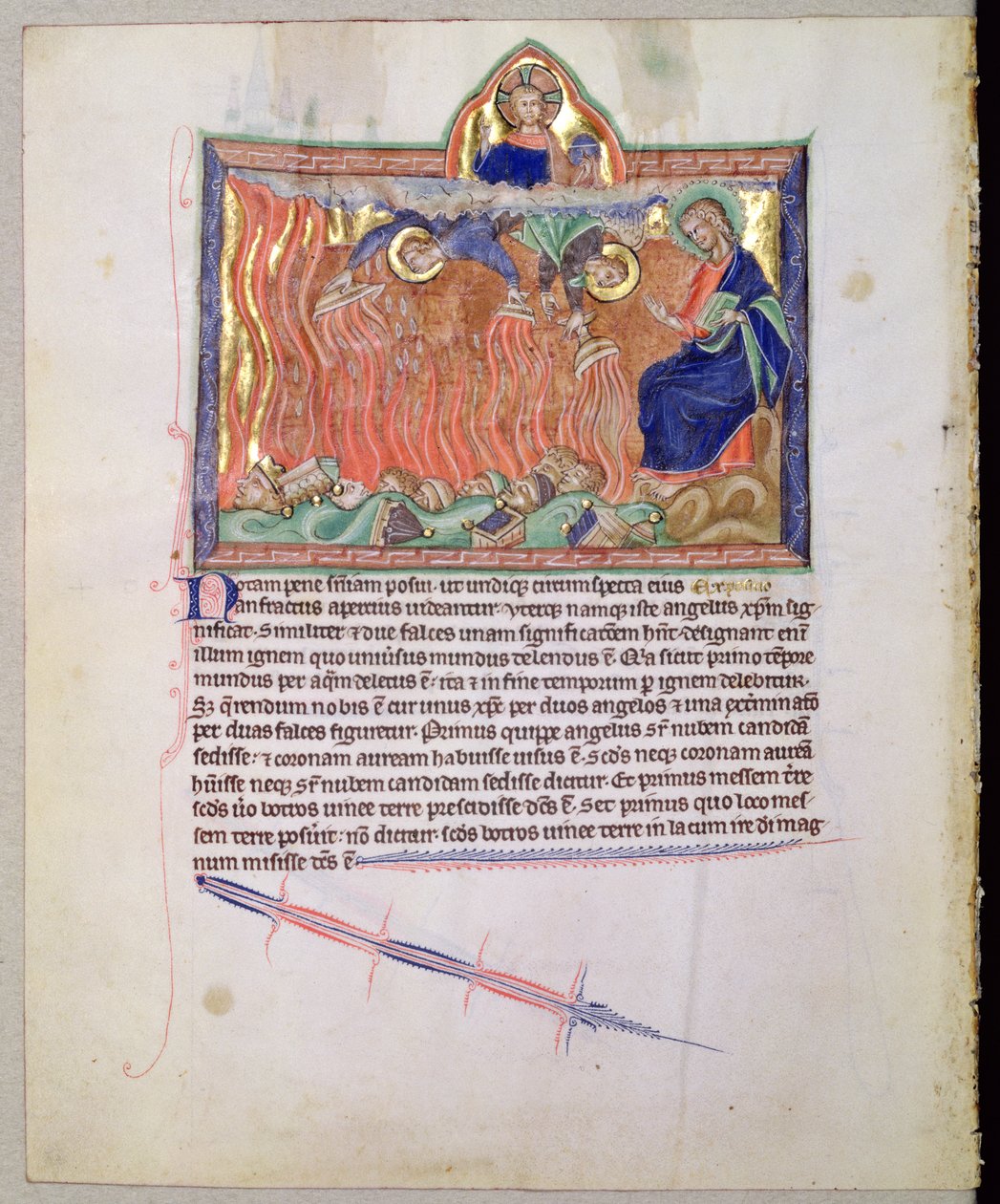 Ms L.A. 139-Lisboa fol.47v Gulbenkian Apocalypse