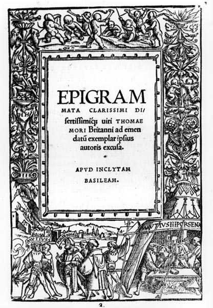 Barbar Kralın Kampı, Thomas More