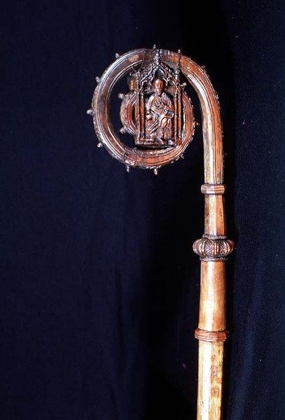 Serbroke Crozier, 1450 (tahta) (ayrıca bkz. 44064) by English School