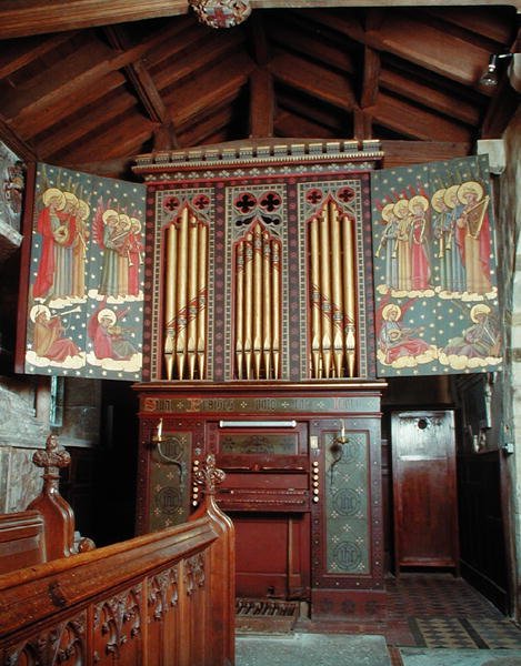 All Saints Kilisesi, Theddingworth organı by English School