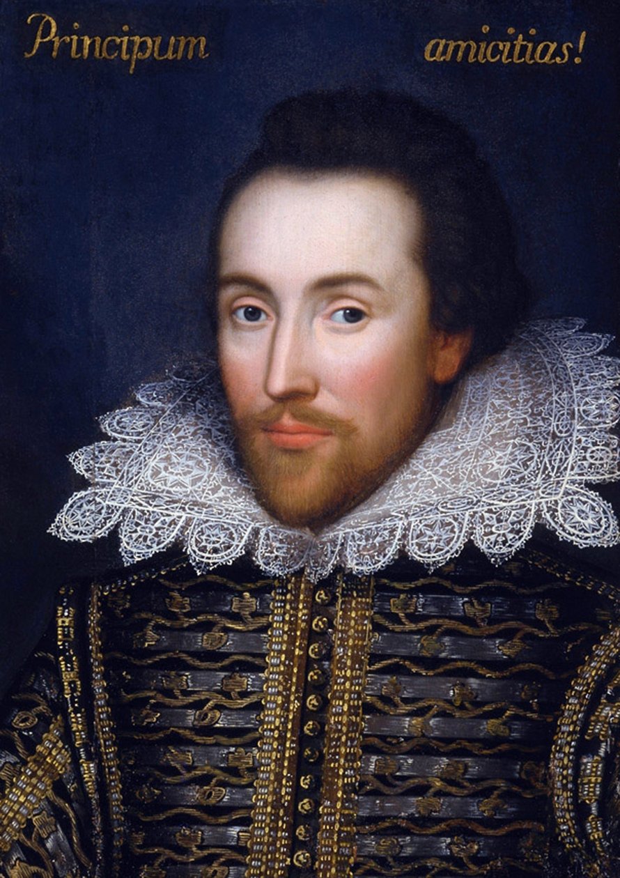 William Shakespeare, Cobbe Portresi, c.1610 by English School