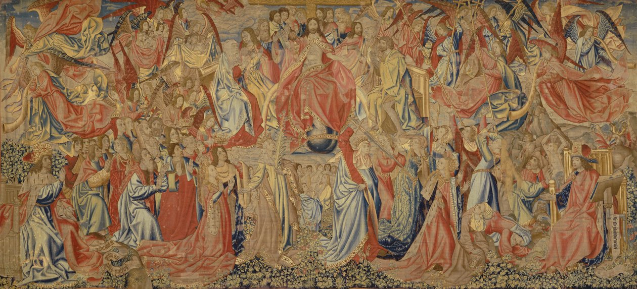 Son Yargı, c.1500 (yün ve ipek) by Flemish School