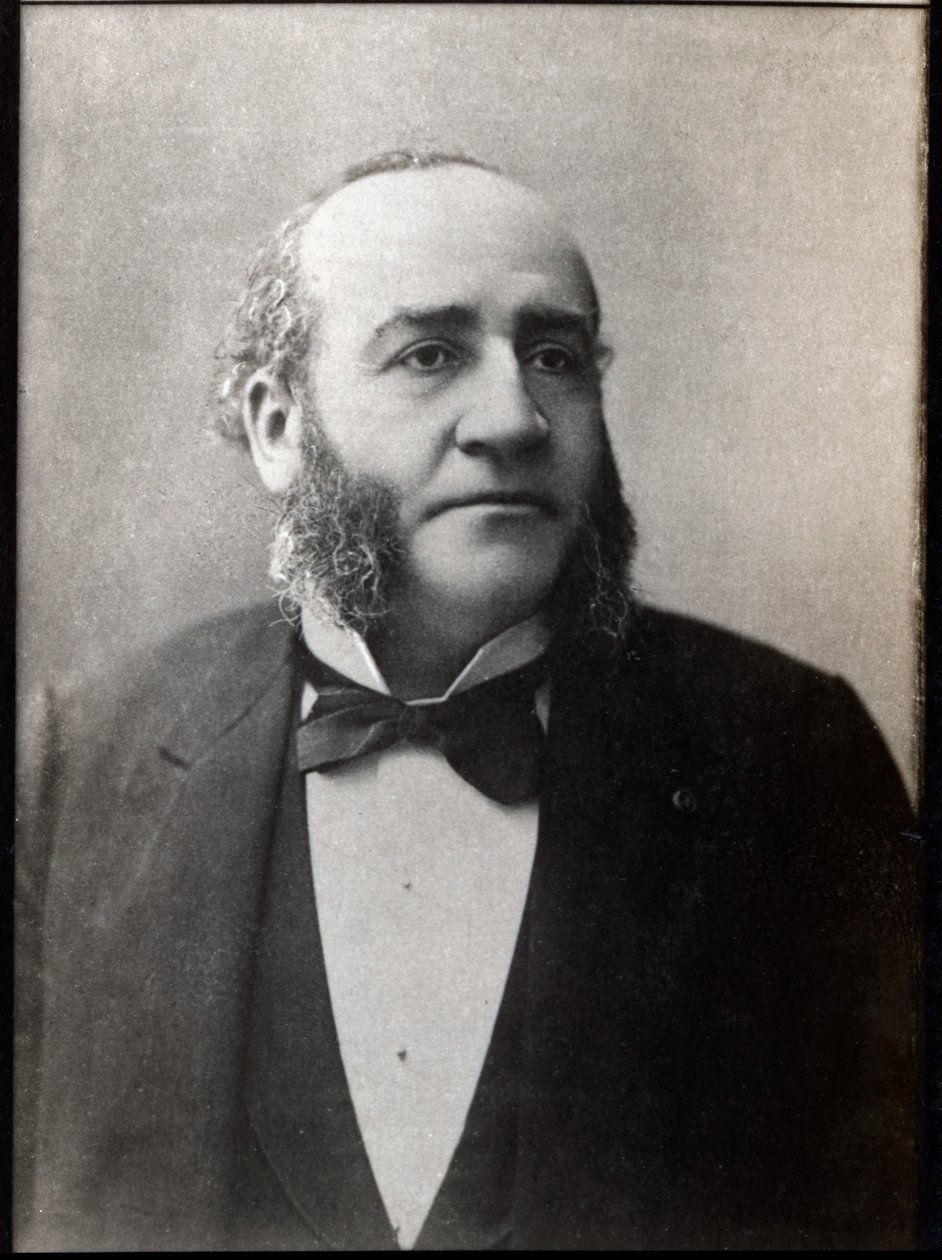 Portre Jules Emile Pean (1830-1898), Fransız cerrah. by French Photographer