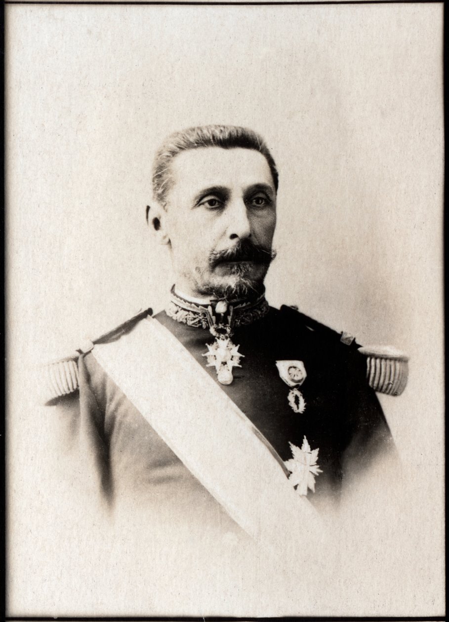Alfred Albert Gervais (1837-1921), Fransız amiral portresi. by French Photographer