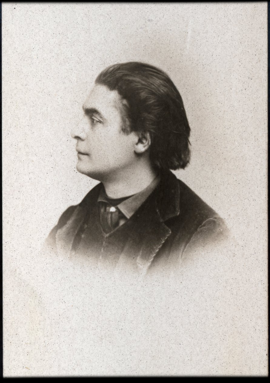 Aristide Bruant'ın (1851-1925), Fransız kabare şarkıcısı, komedyen ve gece kulübü sahibi portresi. by French Photographer