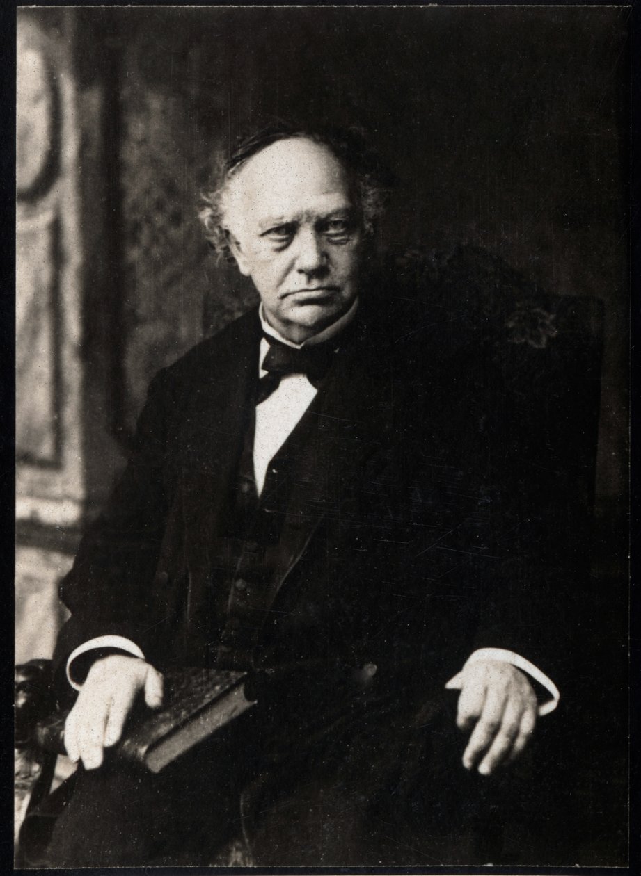 Charles Hermite (1822 -1901), Fransız matematikçinin portresi. by French Photographer