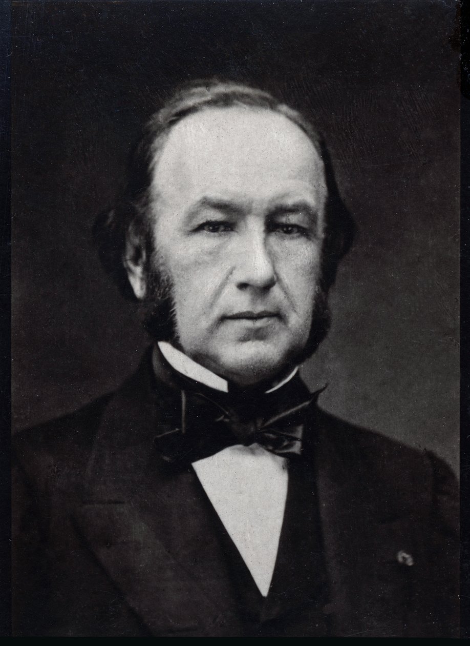 Claude Bernard (1813-1878), Fransız fizyolog portresi. by French Photographer