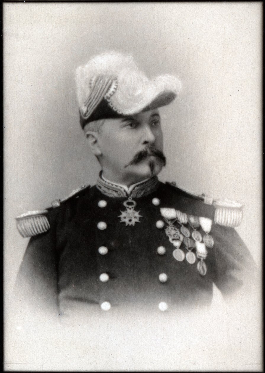 Edouard Ferdinand Jamont (1831-1918), Fransız generalin portresi. by French Photographer