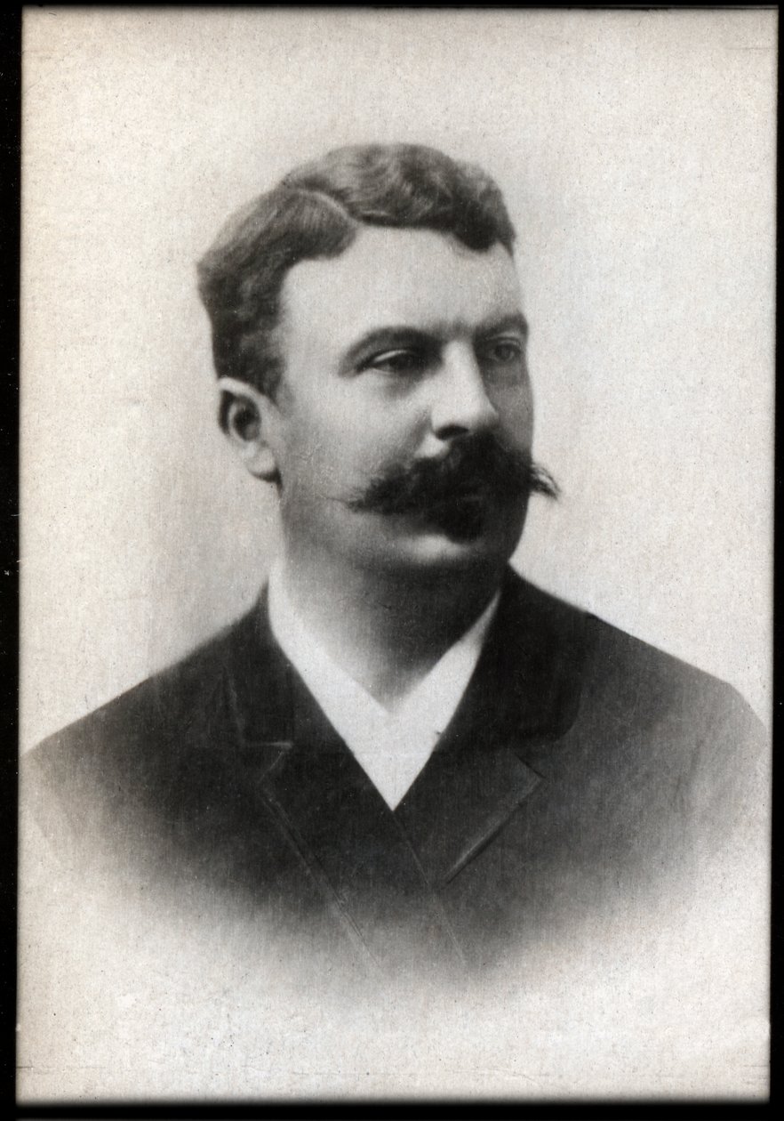 Guy de Maupassant (1850-1893), Fransız yazar. by French Photographer