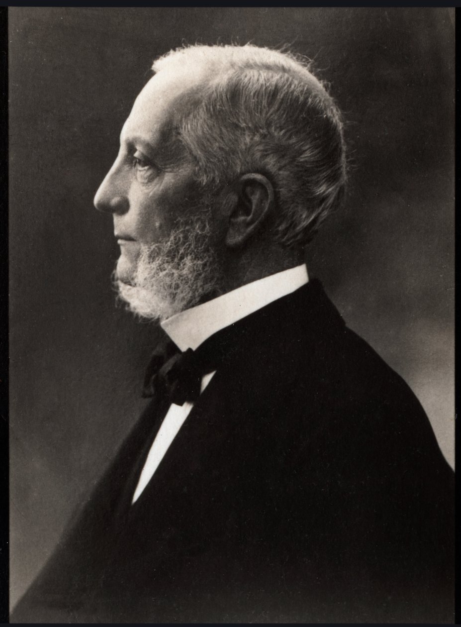 Jean Casimir Felix Guyon (1831-1920), Fransız cerrahın portresi. by French Photographer
