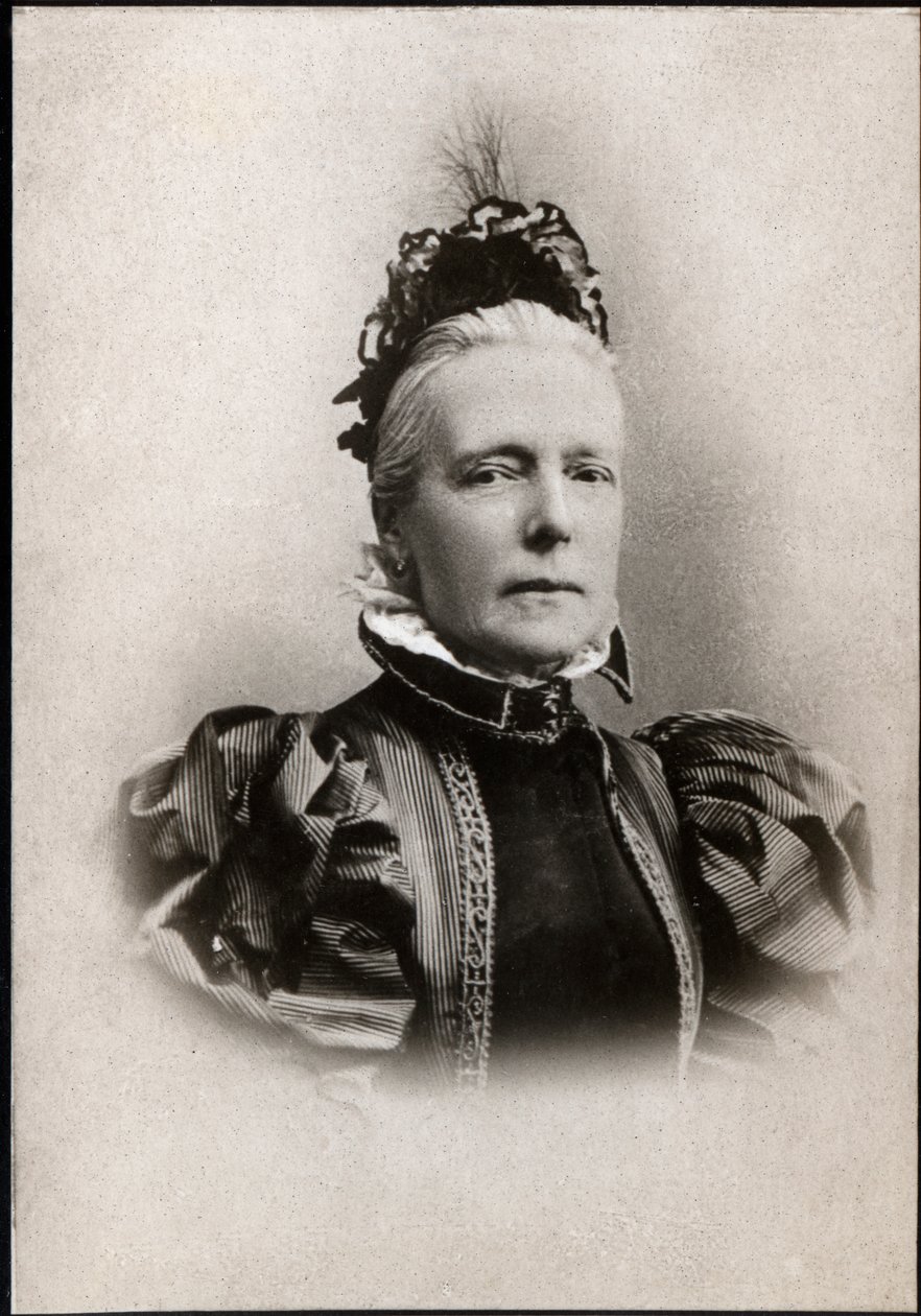 Avusturya Marie Henriette (1836-1902), Belçika Kraliçesi portresi. by French Photographer