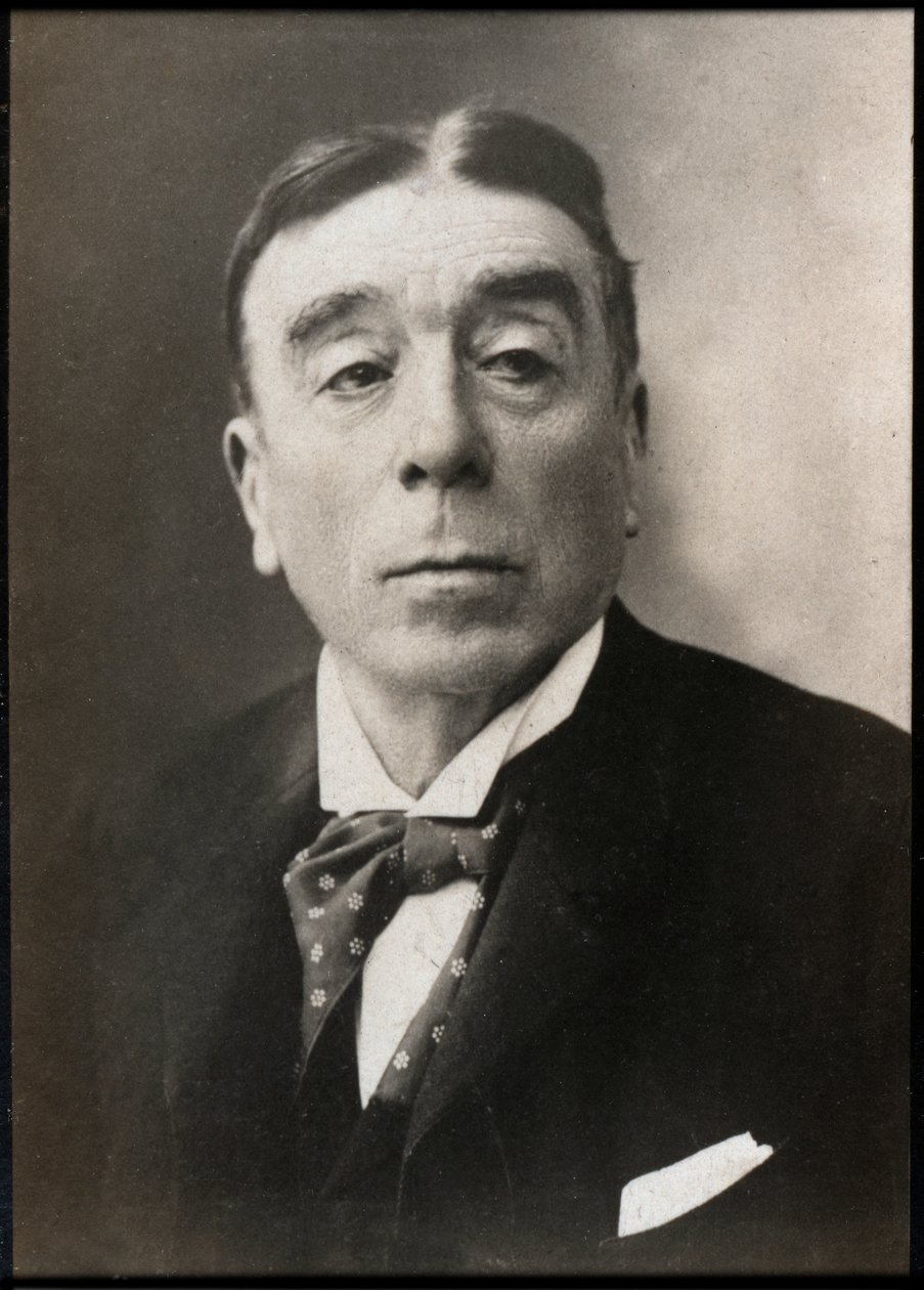 Paulin Menier (1829-1898), Fransız aktör portresi. by French Photographer