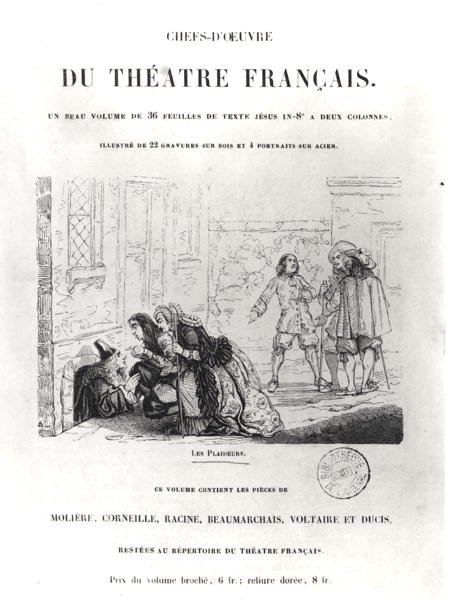 Chefs dOeuvre du Theatre Francais için ön yazı, Jean Racine