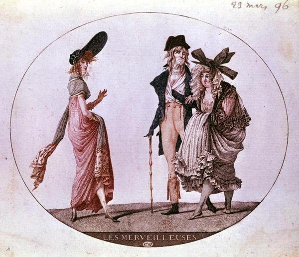Les Merveilleuses, 23 Mart 1796 by French School