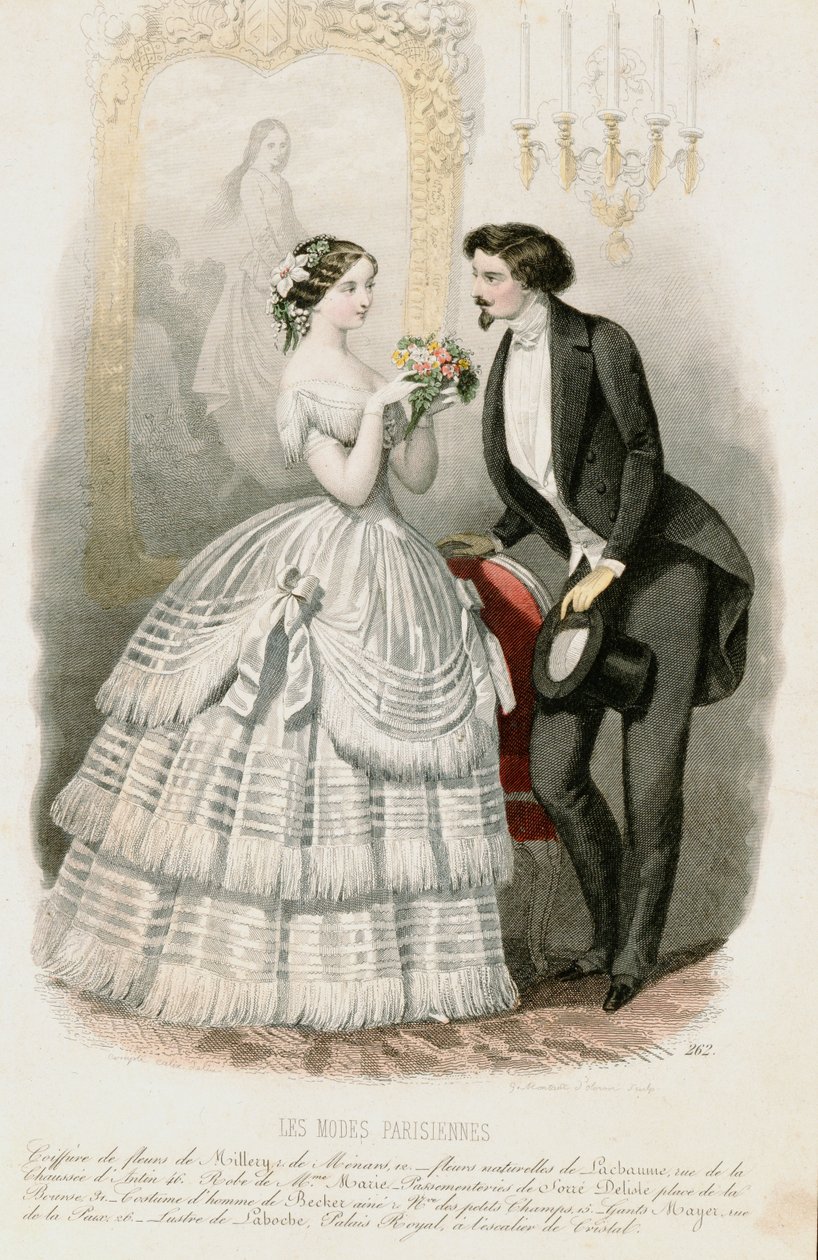 Paris Modası, c.1850 by French School